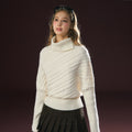 Ariseism Vintage Thickened Turtleneck Knitted Sweater