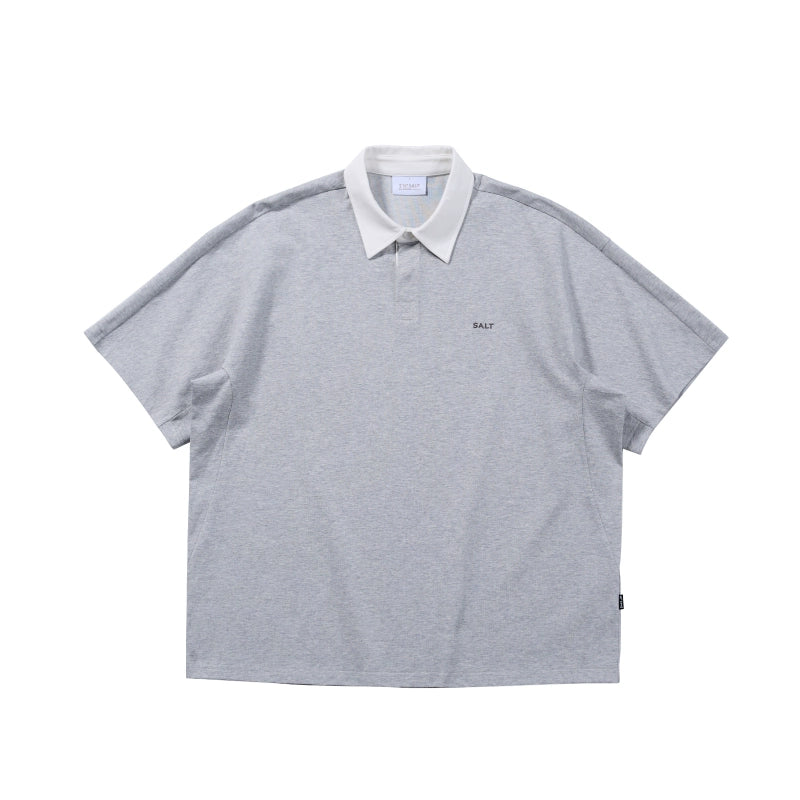 NUMBERSALT Japanese Retro Loose Cool Polo Shirt