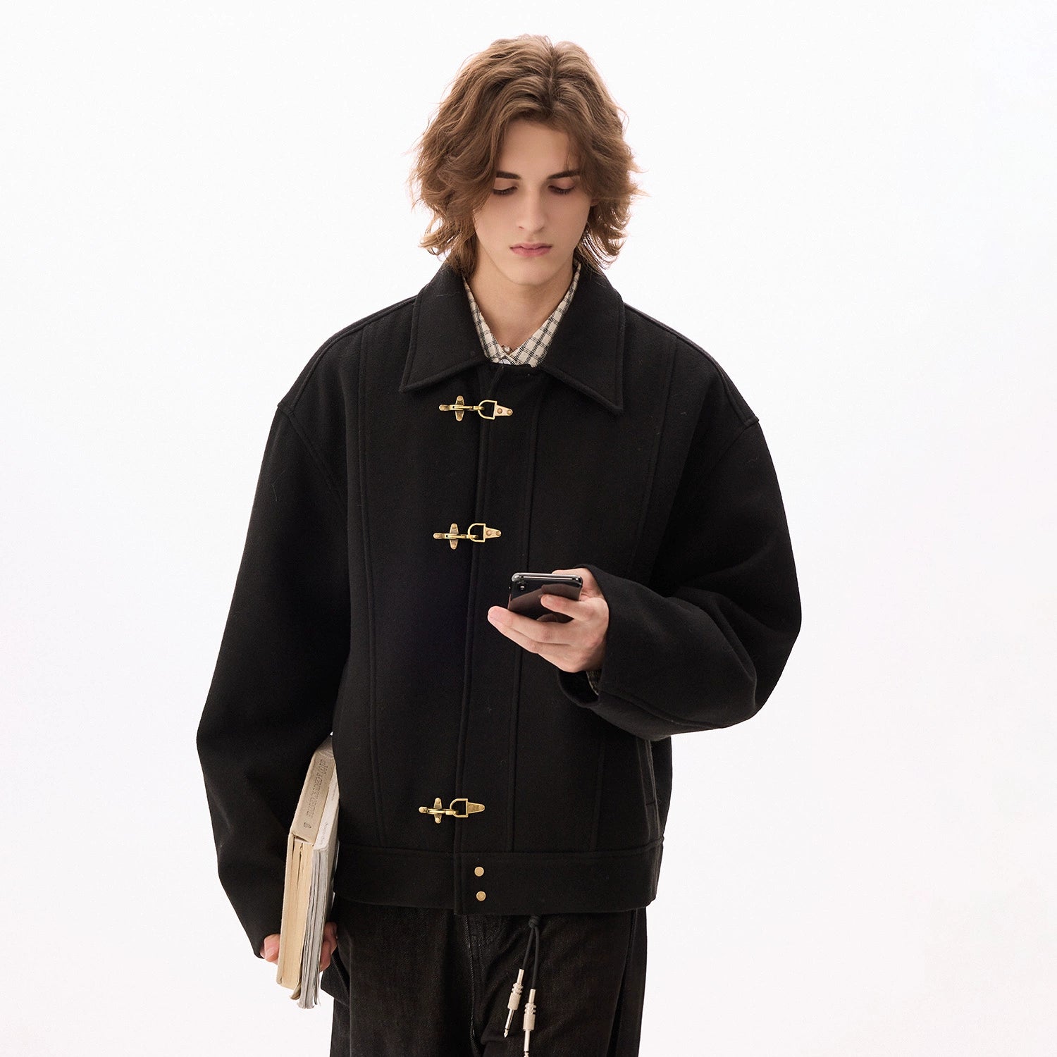 CHOR Premium Plane Buckle Short Jacket