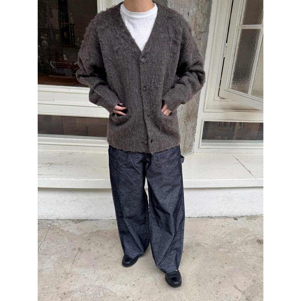 Anniehall Made Old Corduroy Loose Wide-leg Cargo Pants