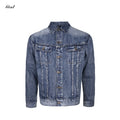 GTAL Removable Lapel Denim Jacket