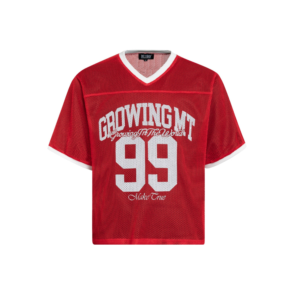 MT99 Cool V-neck Stacked Inside Jersey