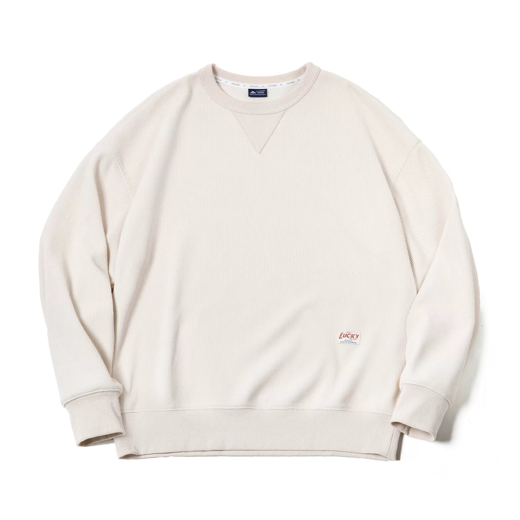 Madden retro heavy chenille round neck sweater