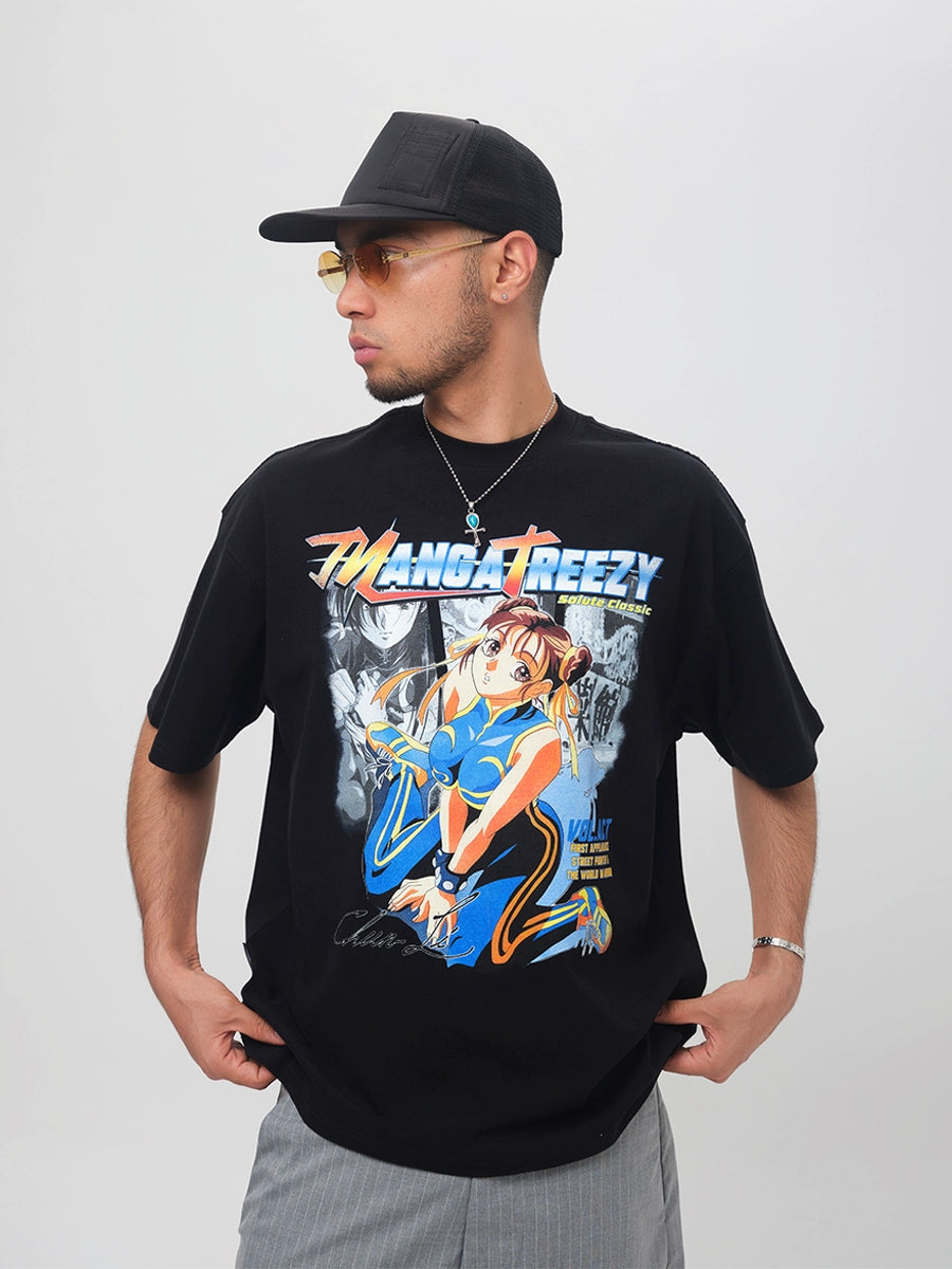 ComicTree Cartoon Street Fighter Tee