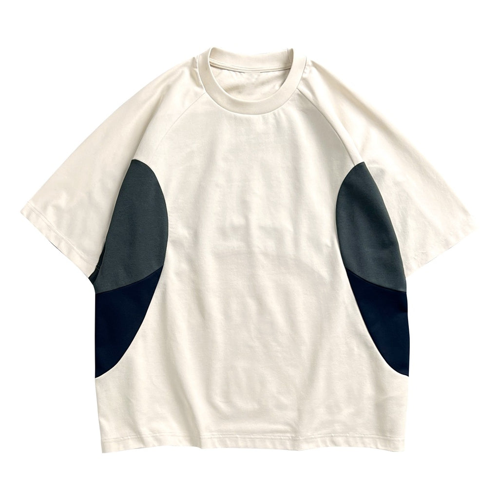 FGSS Cool Feeling Quick Drying Sports Contrasting Splicing Tee