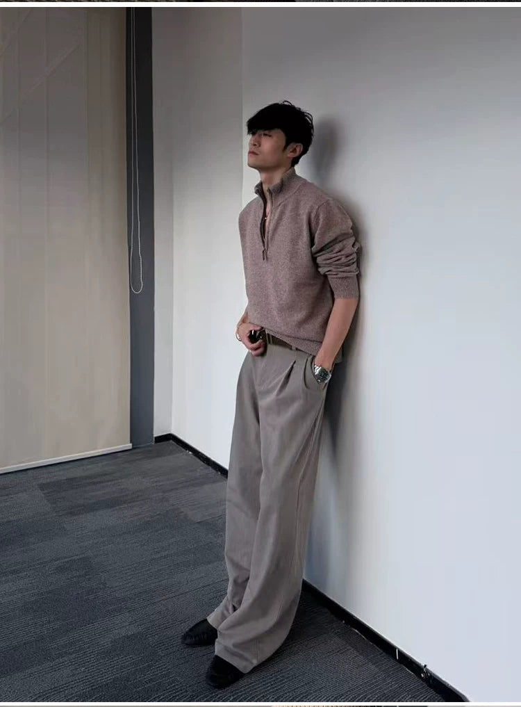 ZOZOFOREST Gold Matching Turtleneck Sweater