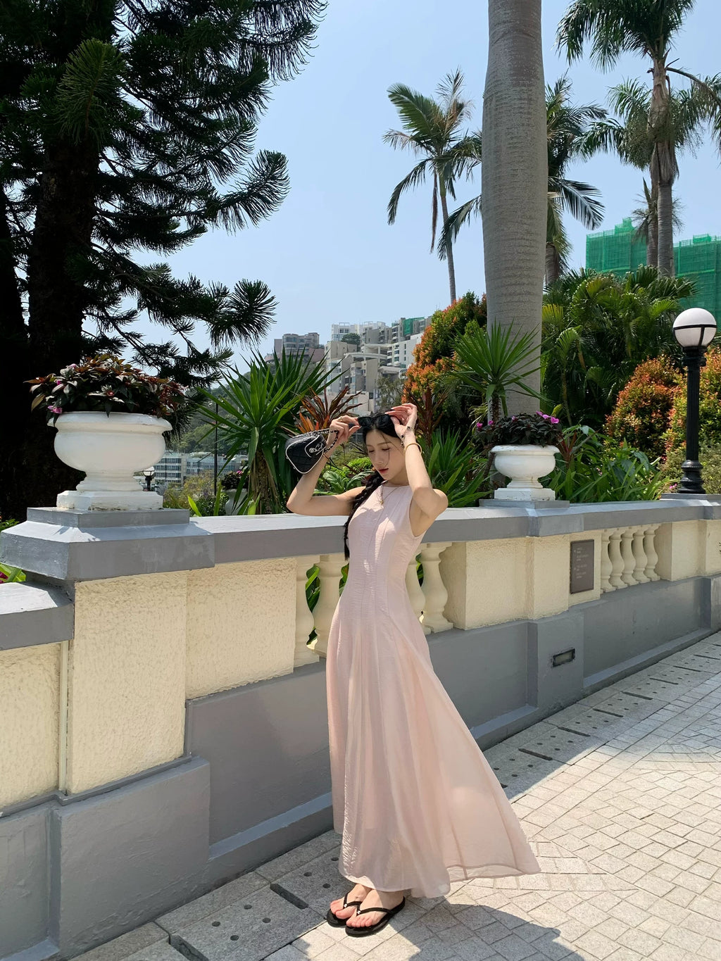 YOUNG KYLIN Waist Beautiful Big Skirt