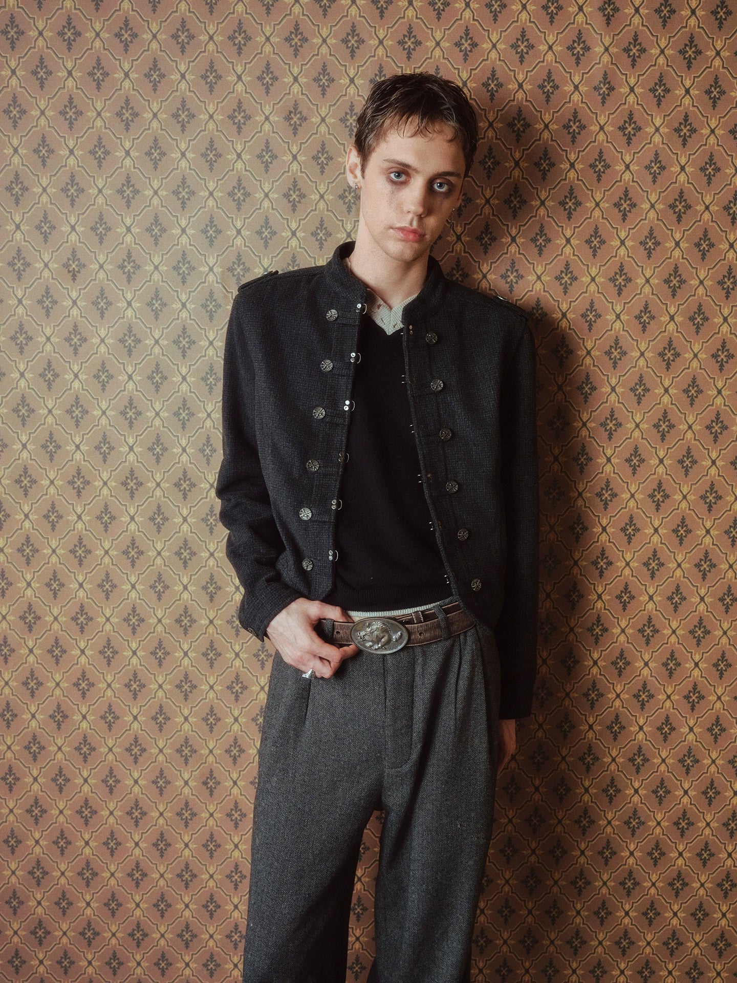 RICHILL Breasted Short Jacket