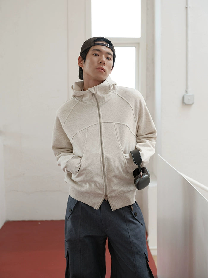CARPEM Short Sport Zip Hooded Sweater