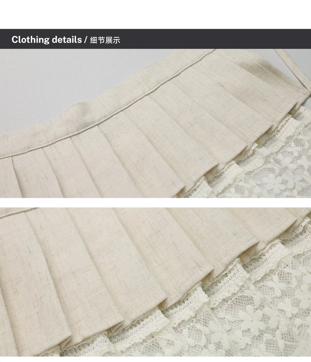 Girlyhalo Versatile Lace Fart Curtain