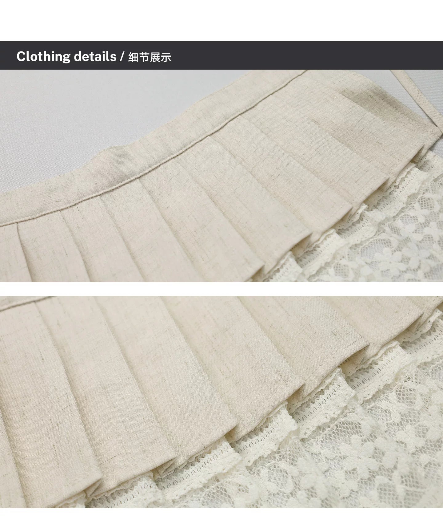 Girlyhalo Versatile Lace Fart Curtain