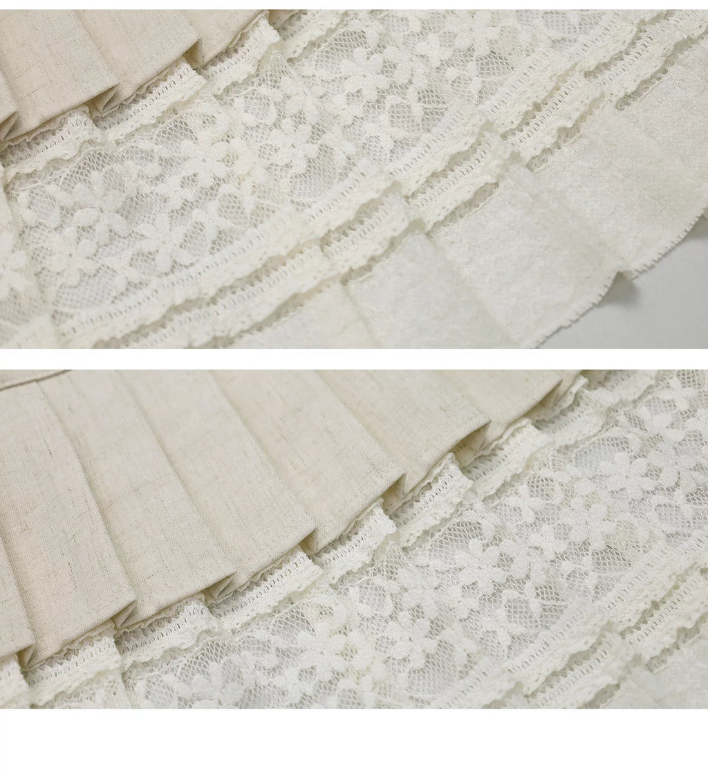 Girlyhalo Versatile Lace Fart Curtain