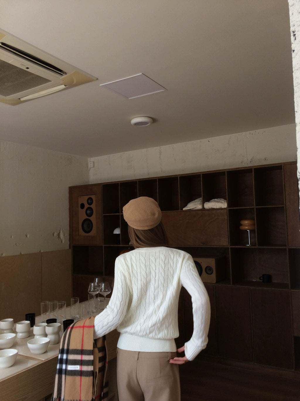 Audwyn Crew Neck Twist Sweater Slim-Fit Knitted Sweater
