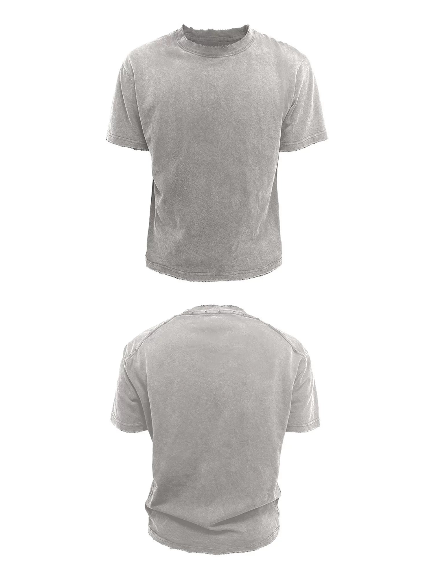 WANNA LAB Straight Shoulder Tee