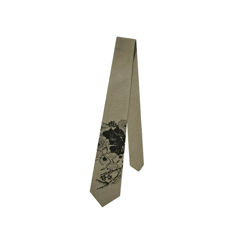 KREATE Eternal Flower Print Versatile Tie