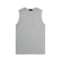 MADWITCH Simple Pit Strip Henry Collar Vest