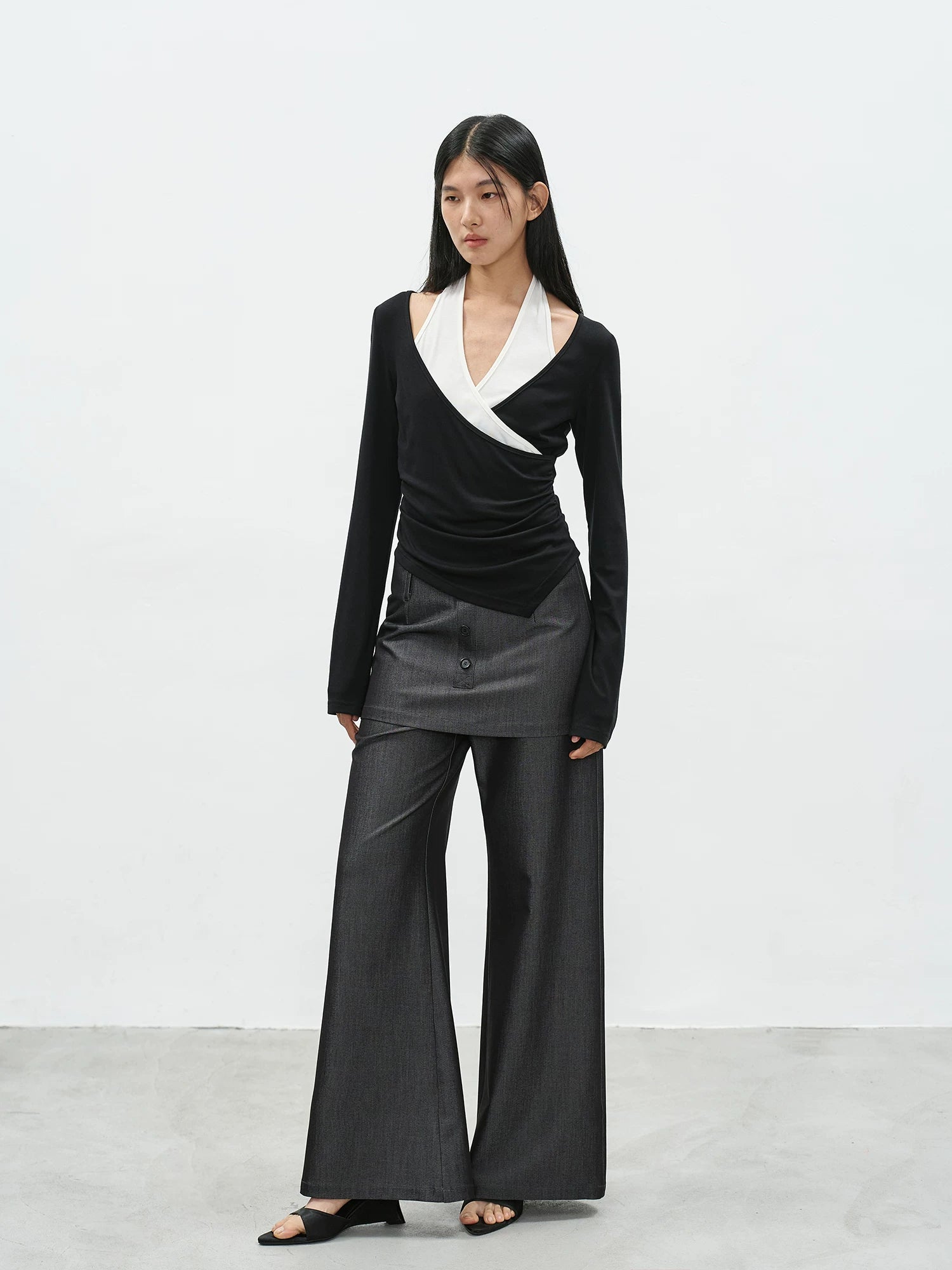 EIGHTHMONTH High-waisted Slacks
