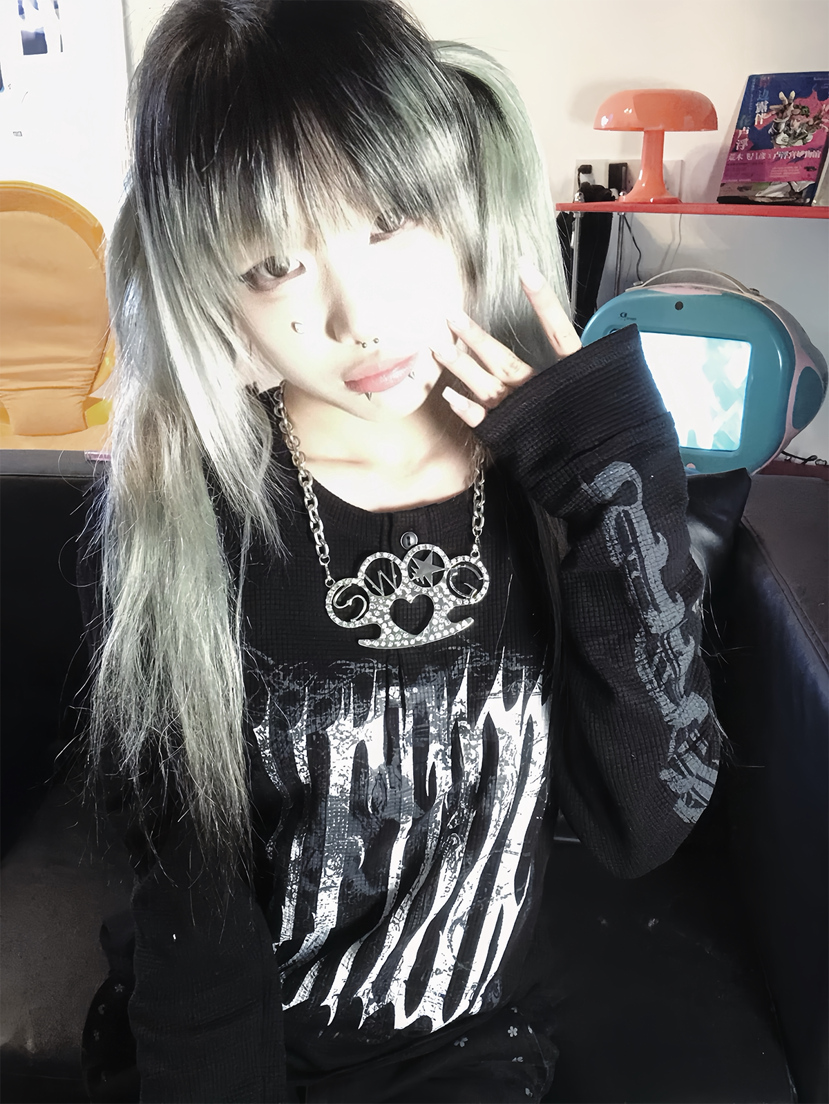 WETBODY Subculture Gothic 260g Fitted Long-Sleeve Tee