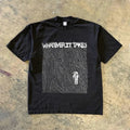 UPUPXIA Retro Skeleton Print Loose Tee