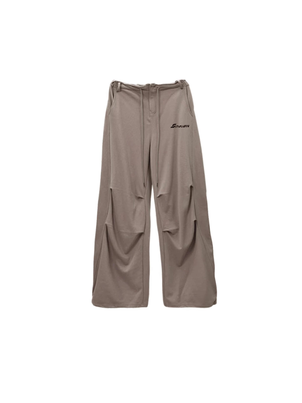 SAMUSAN Pleated Waist Tooling Sweatpants