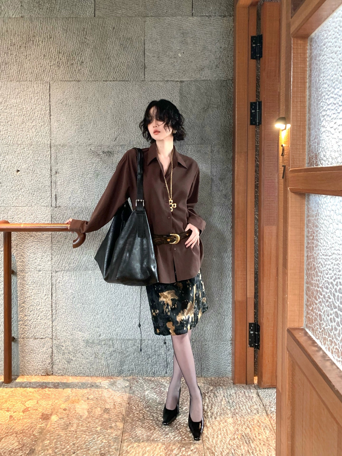 KELIFAN Vintage Medium and Long Shirt