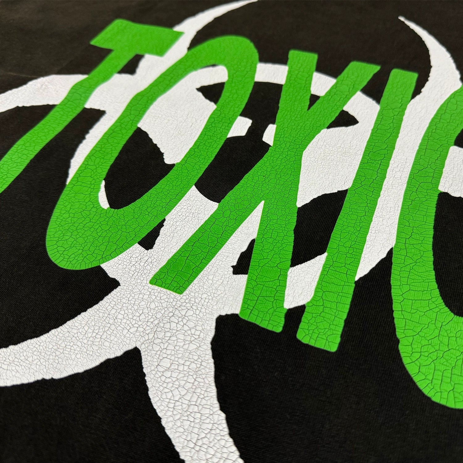 Human Voices Heavy Wash Crack Biochemical Short Sleeve Tee