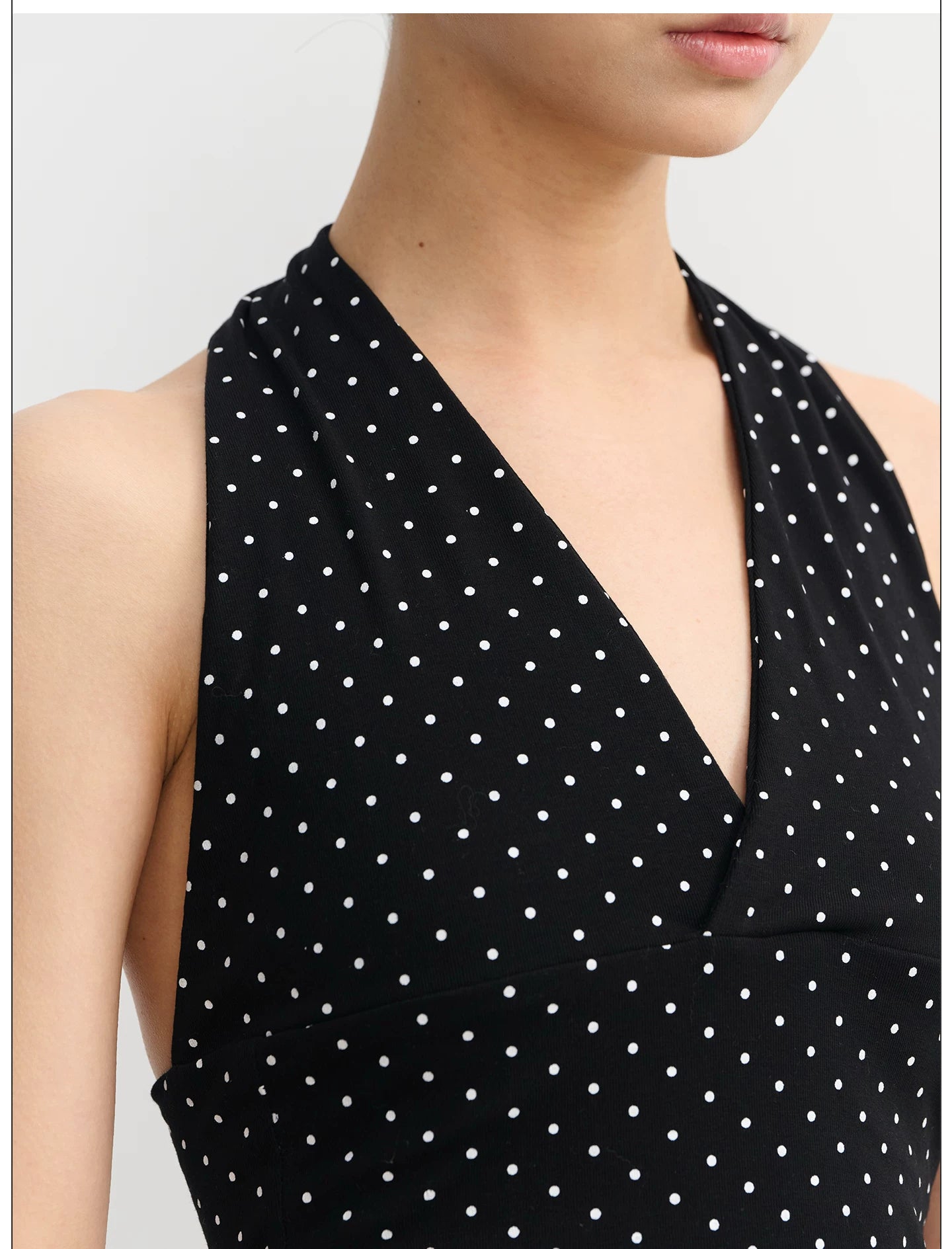 LINY LIBERTY Vintage Polka Dot Neck Sling