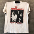 UPUPXIA Retro Portrait Print Made Old Loose Tee