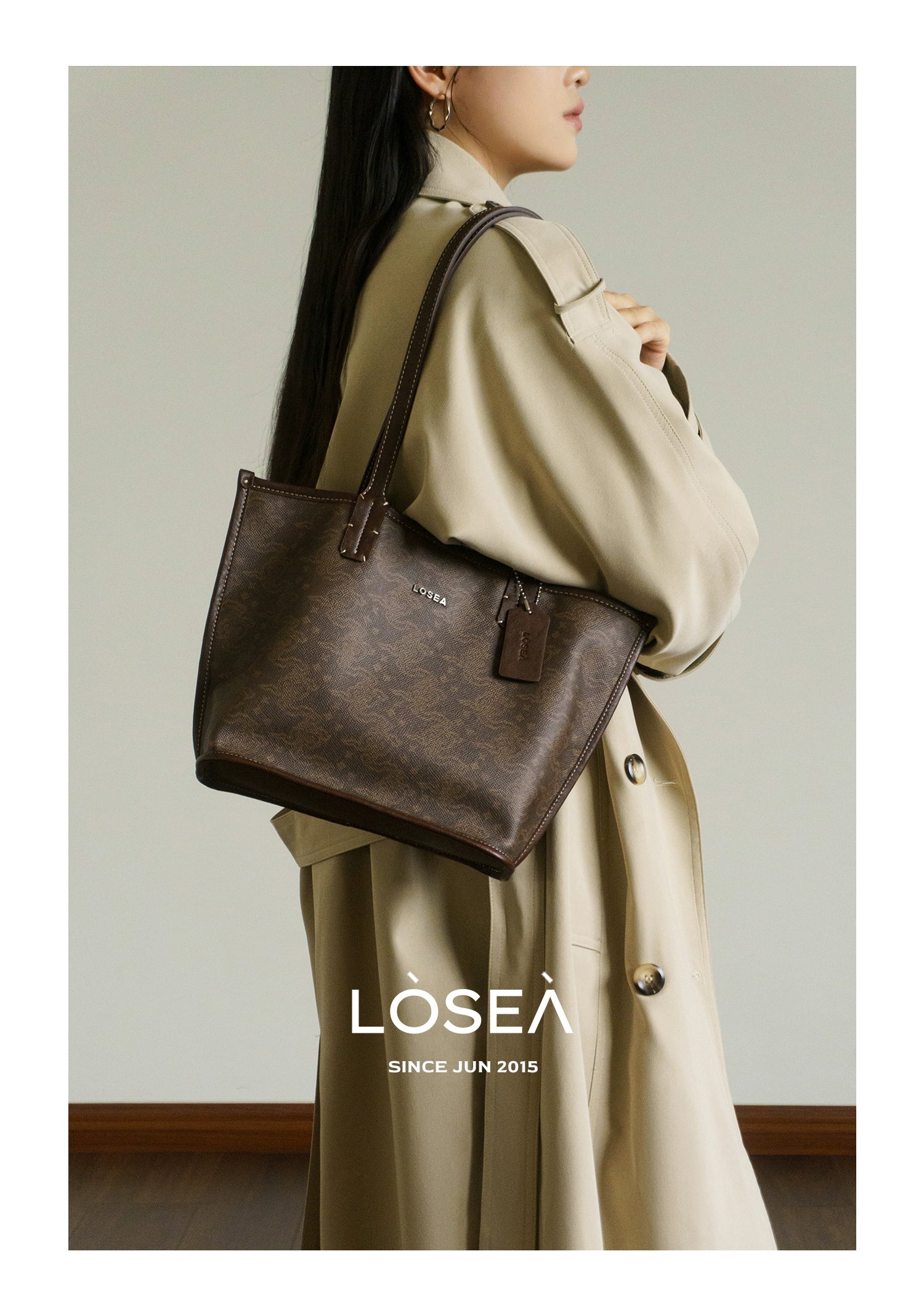 LOSEA Ruyi Moire Versatile Shoulder Bag