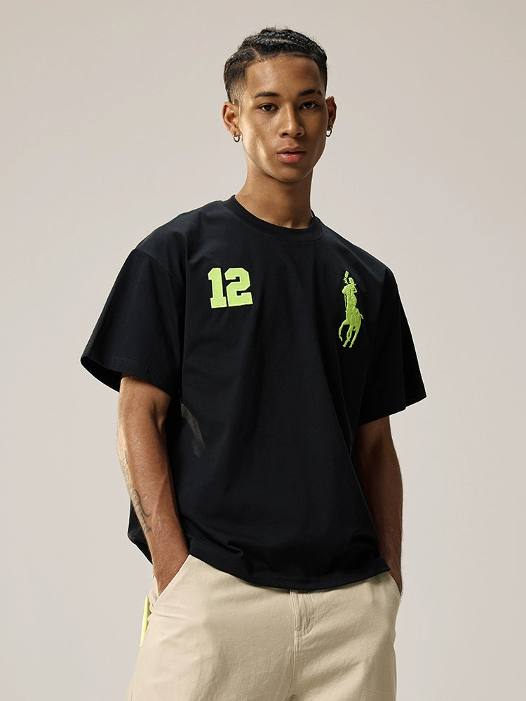 Remedy Guochao Embroidery Loose Tee