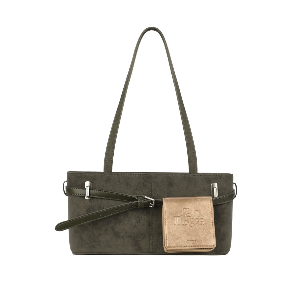JANDRESS Belt Decorative Versatile Shoulder Underarm Bag
