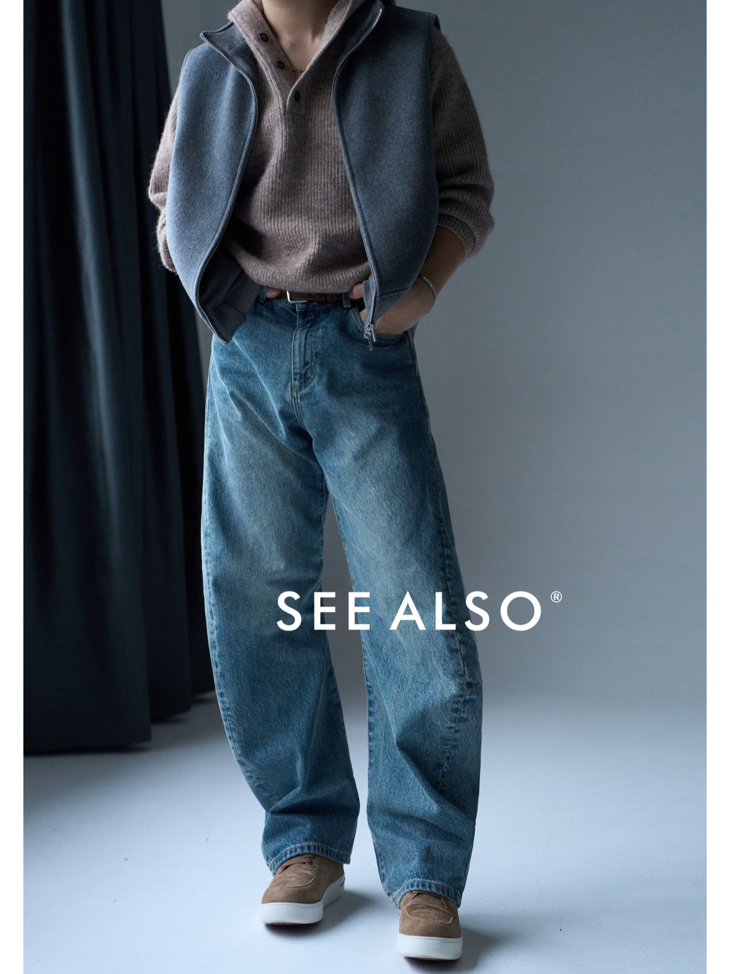 SEE ALSO Vintage Minimalist Casual Jeans