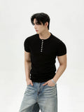 TURNTIDE Henry Collar Slim Tee