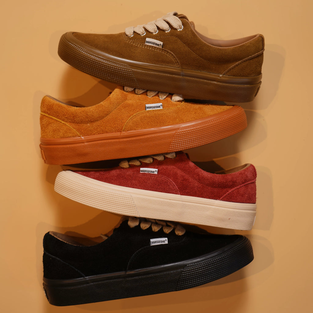 MARS GEOME Anti-velvet Leather Vintage Casual Board Shoes