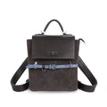JANDRESS Vintage College Contrast Crossbody Backpack