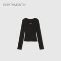 EIGHTHMONTH Niche Fashion Slim Long Sleeves