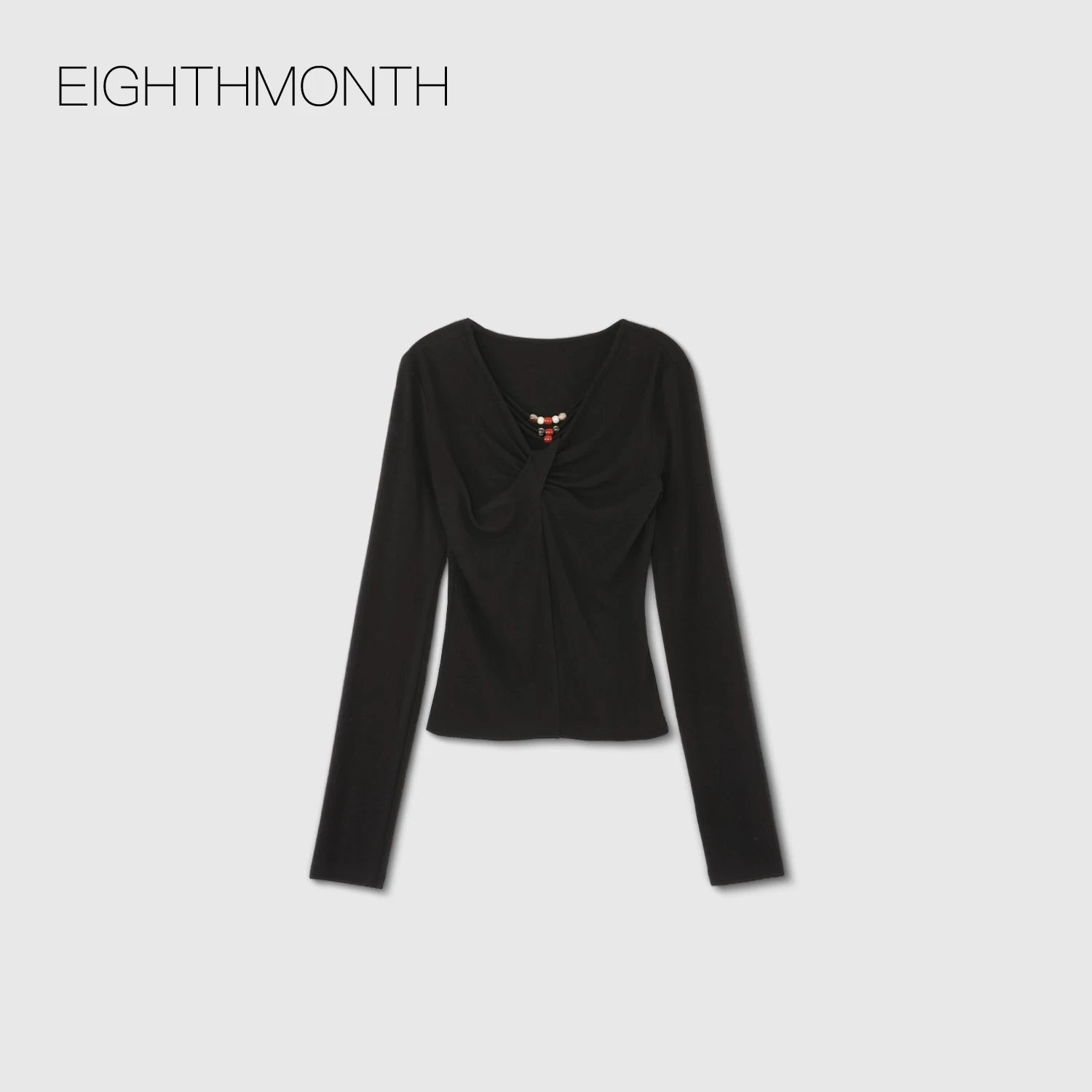 EIGHTHMONTH Niche Fashion Slim Long Sleeves