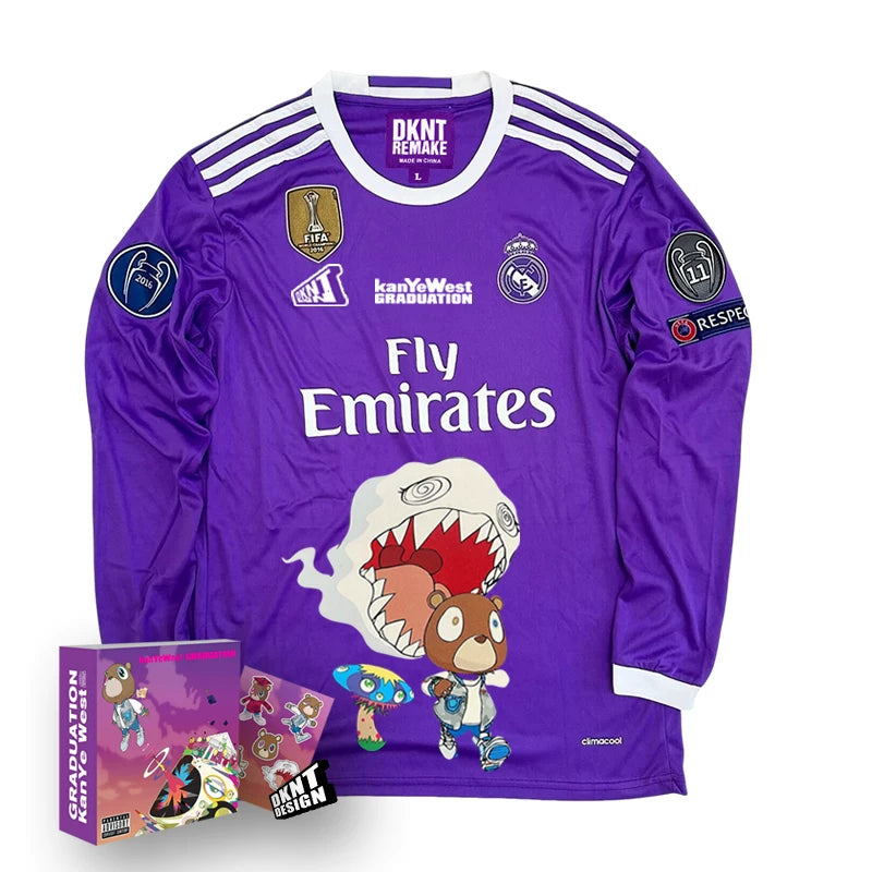 Remake  Purple Short Sleeve Long Sleeve Football