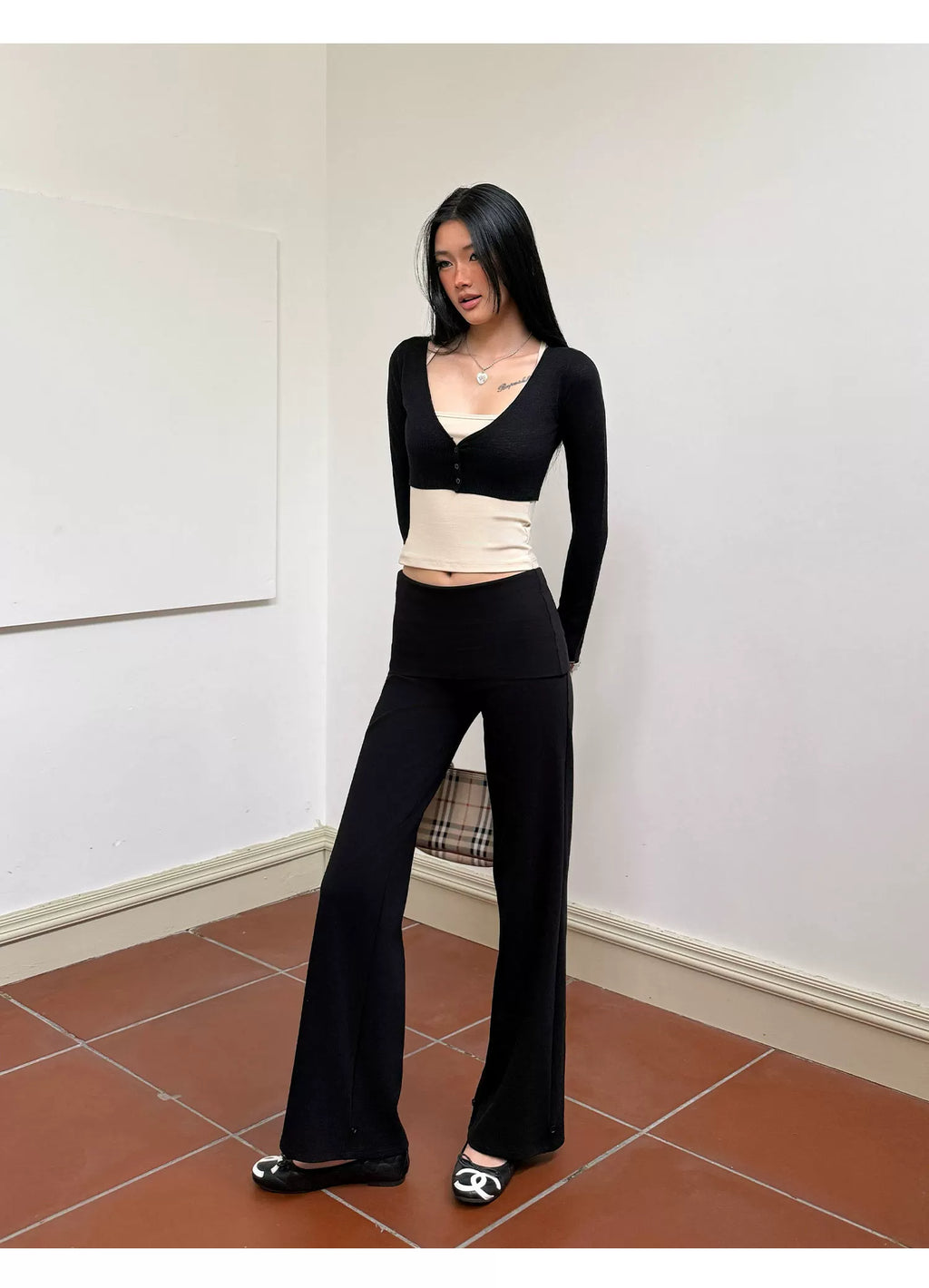 Audwyn Low-rise Lazy Slacks