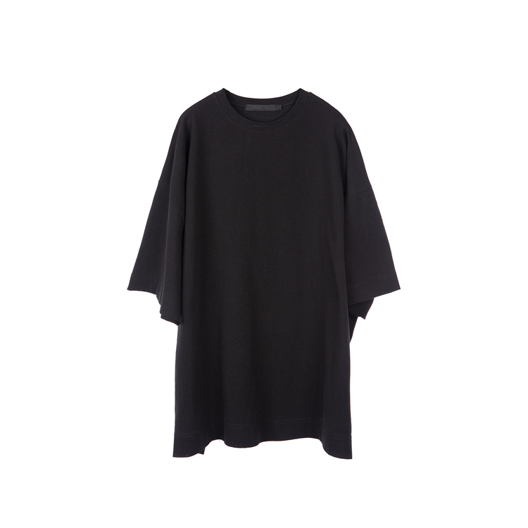 RHOMEHOUSE Oversize Five-quarter Sleeve Round Neck Tee