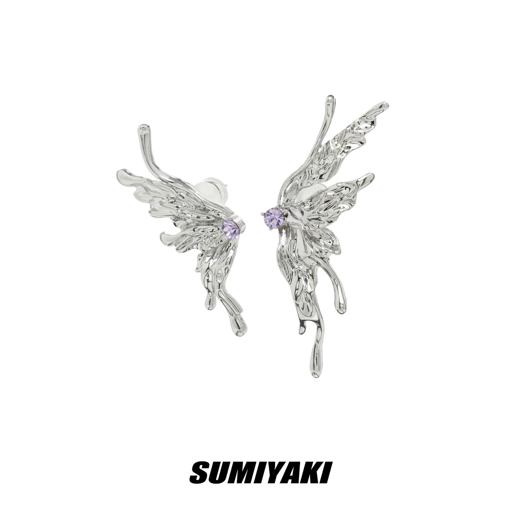 SUMIYAKI Biochemical Butterfly Earrings
