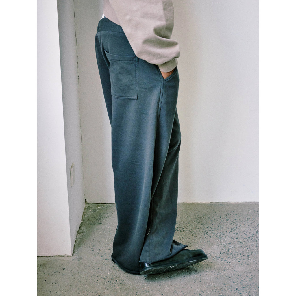 Anniehall Beard Cuff Pants Foot Twist Seam Wash Sweatpants