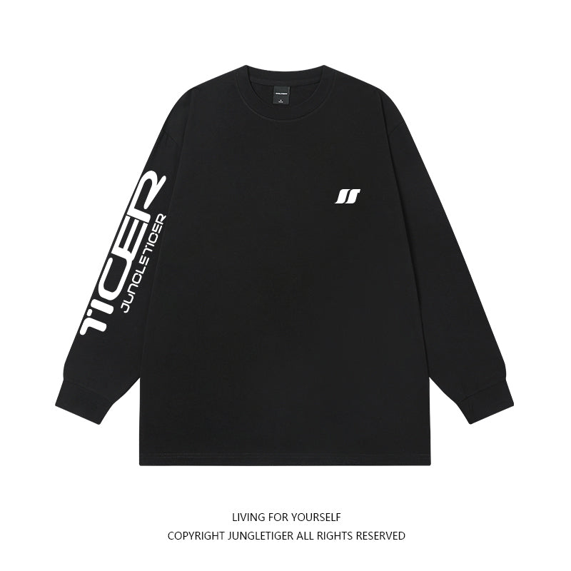 Jungle Tiger Basic Sleeve Sports Long Sleeve tee