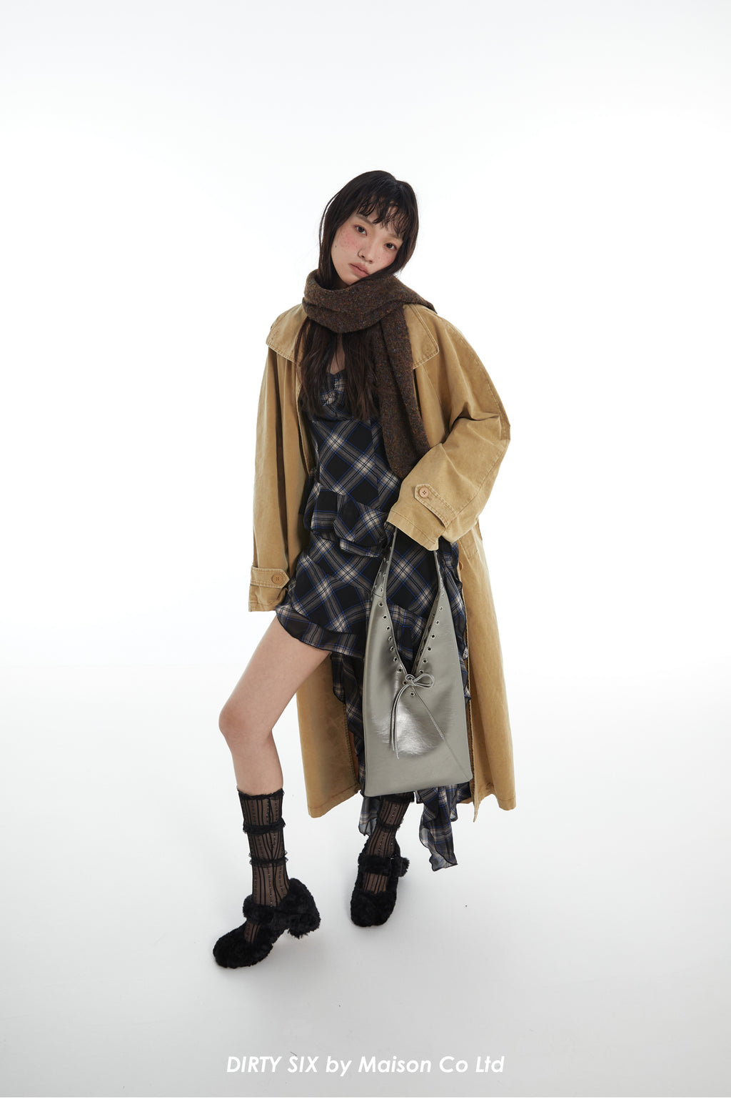 DirtySix Cow Split Weather trotro triangle vaporwave punk bag