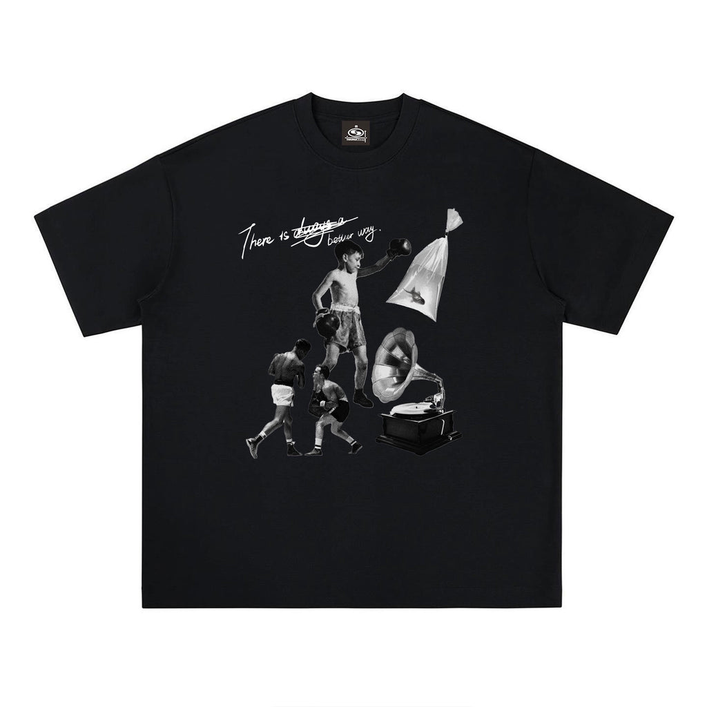 76th Human NMK Boxing Boy Heavy 100% Cotton Tee