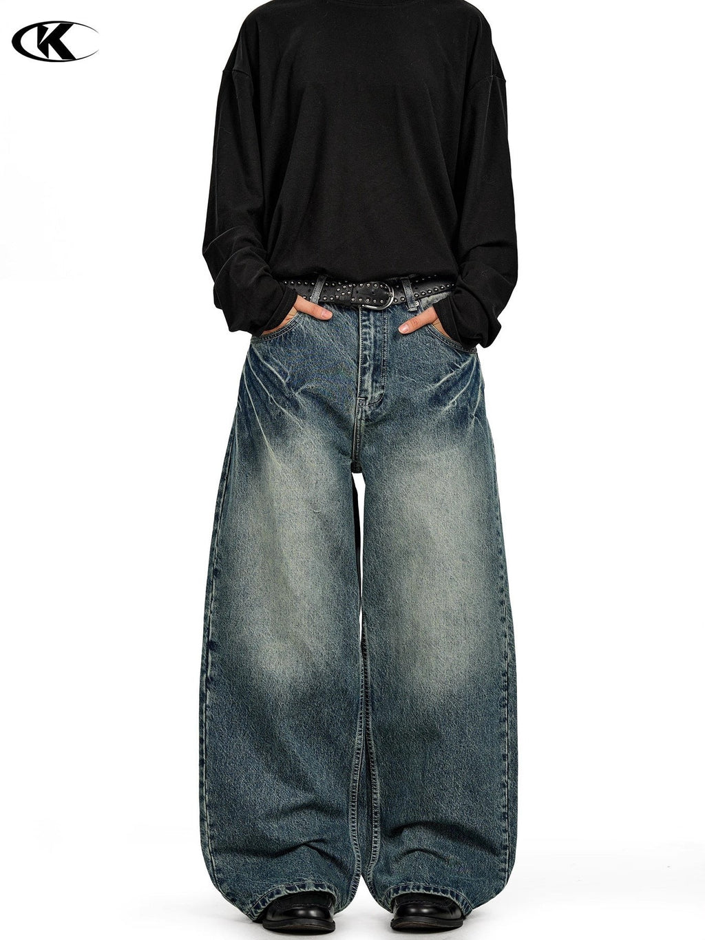11KN Retro Lightning Straight Jeans