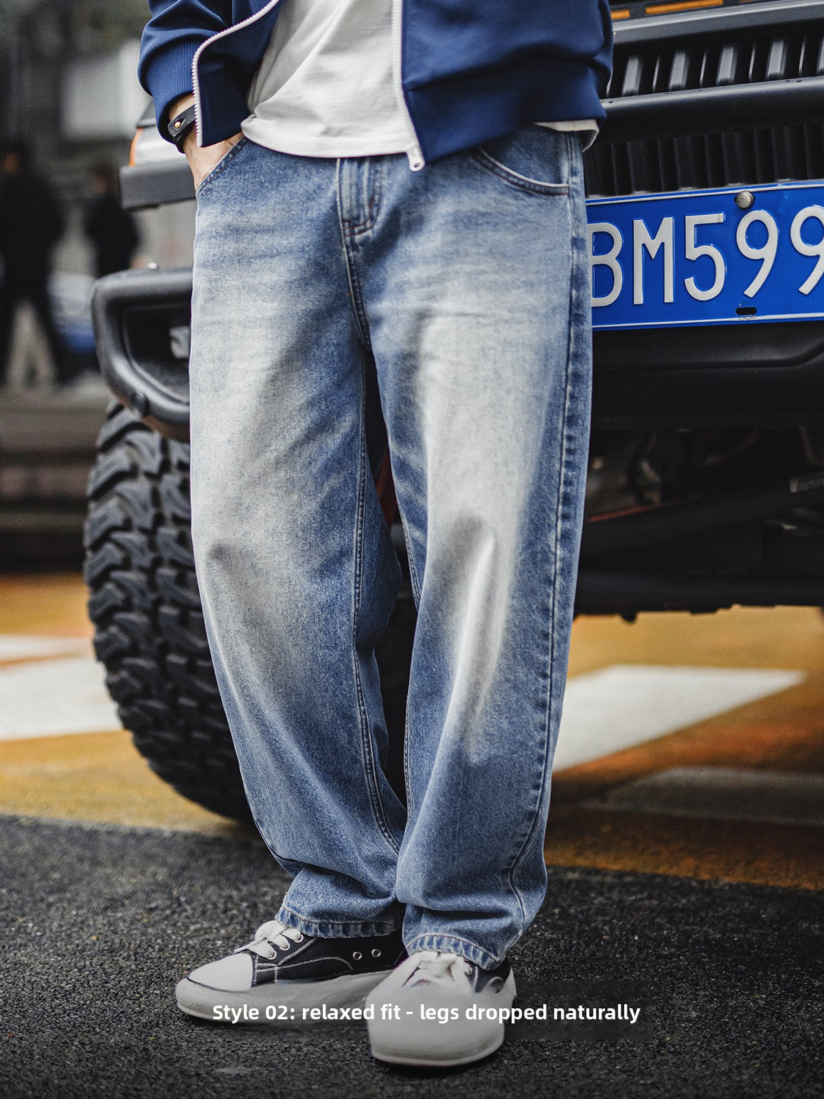 Madden Retro Cat Whiskers Washed Jeans