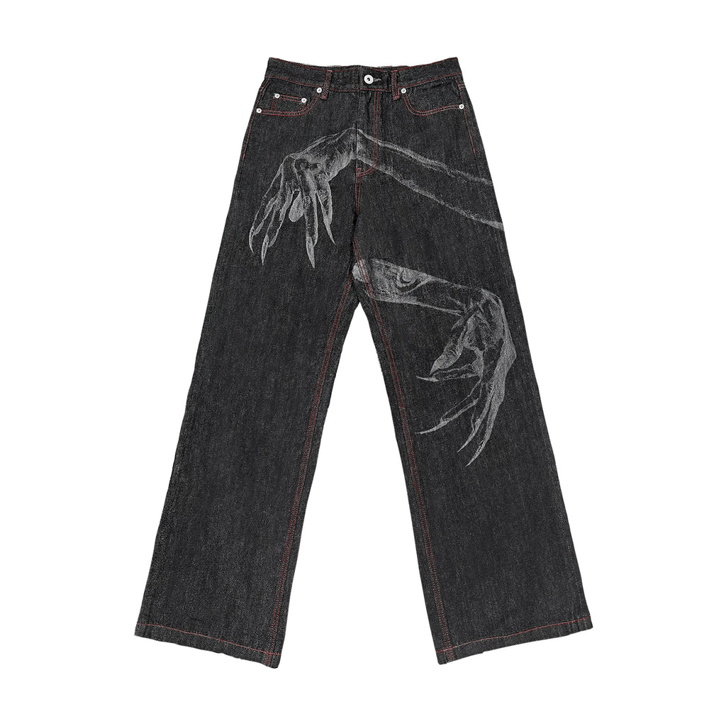 WANNA LAB Straight Original Denim Trousers