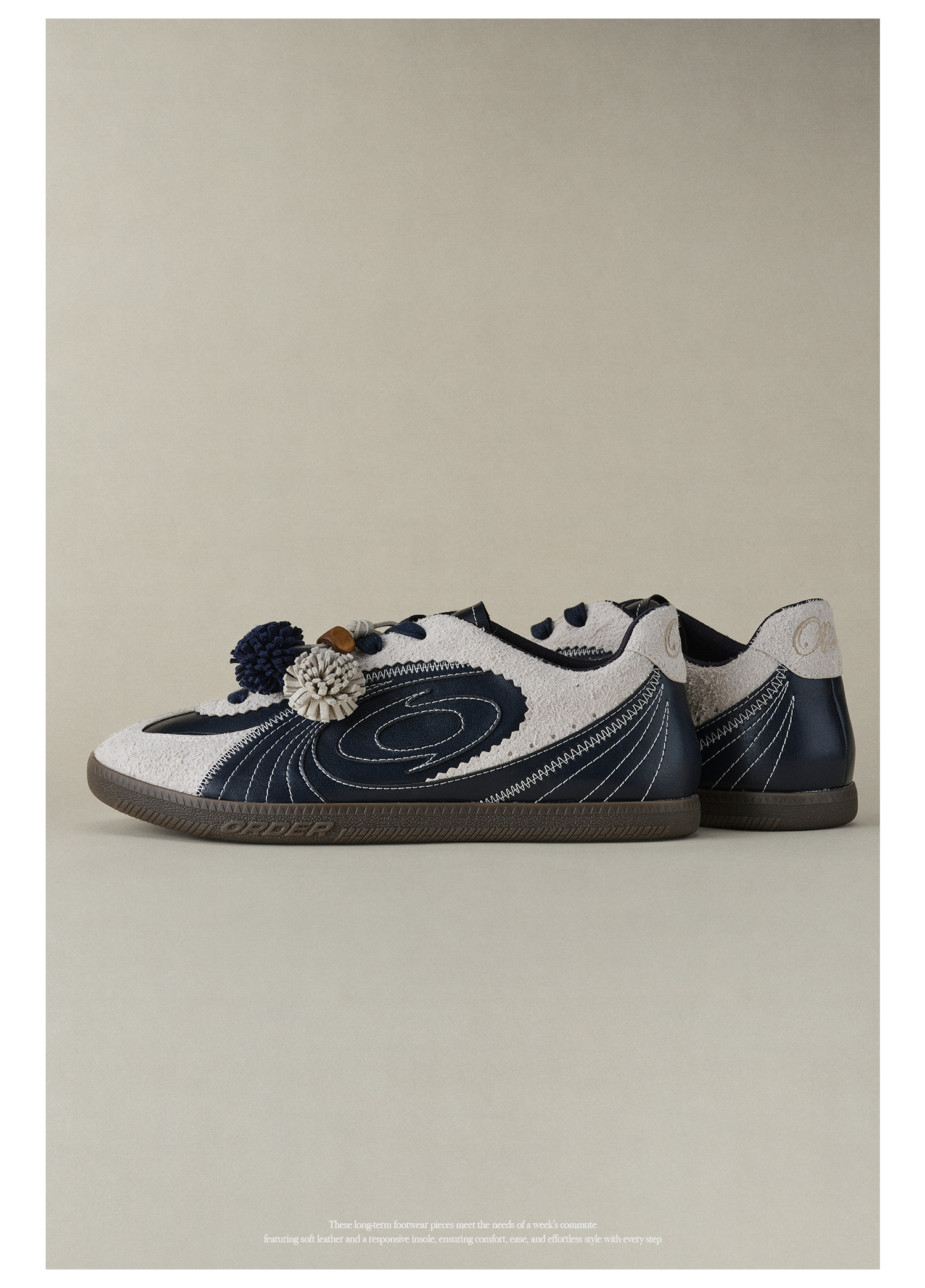 OLDORDER Thin-soled Versatile Casual Flats