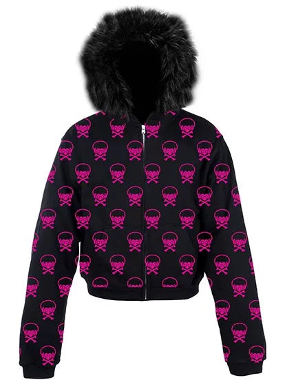 PAIKI Full of Headphones Skull Sweater